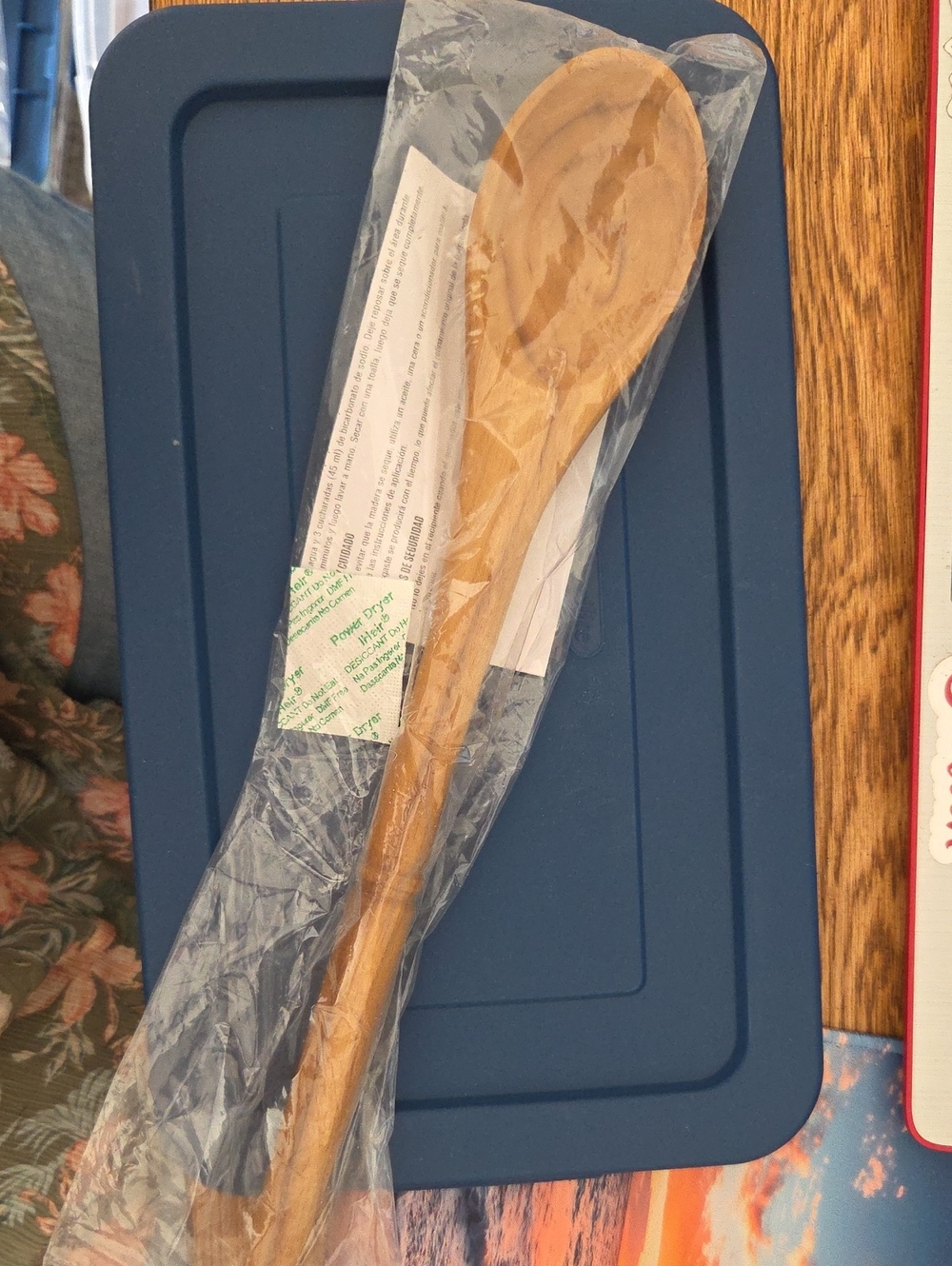 Pampered Chef Teak Wood Spoon - 2002